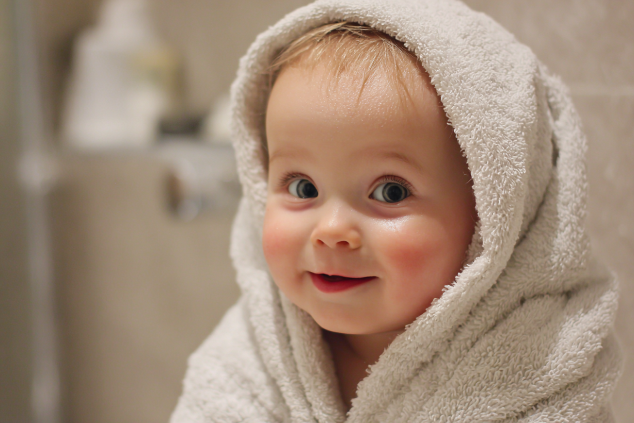 Peau douce pour bébé